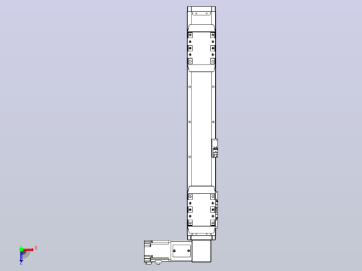 皮带直线轴双滑块型TPA-GCBS-80-P60-L150-DR-M20-N3俯视缩略图