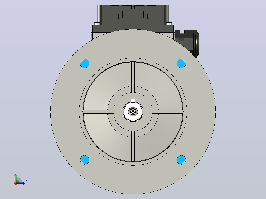 Motovario摩多利电机 DB090SIC411B520024X50NOMSS-NOA001-STD1左视图