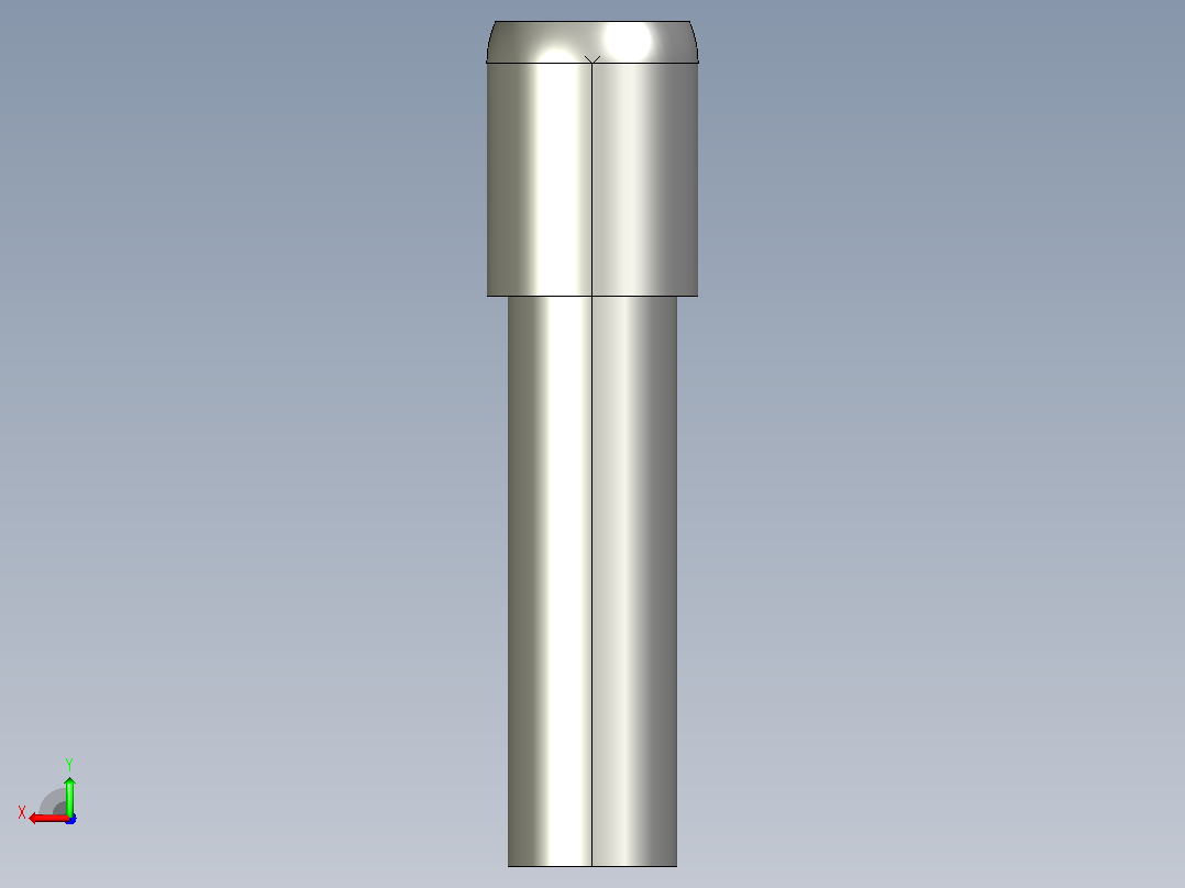 MISUMI定位销 GJPRBNB8-10后视图