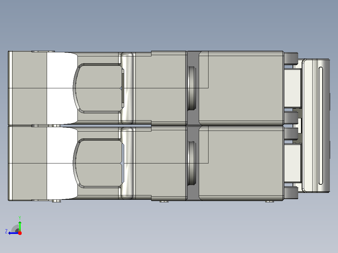 NXHB-125&amp;2P&amp;隔离开关三维模型202307右视图
