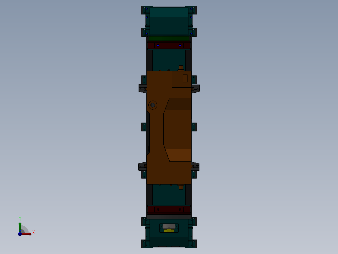 B3248-焊接翻转机前视图
