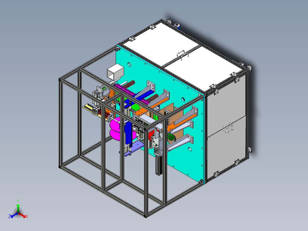 非标检测贴胶包装一体机