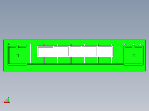 快递柜模型后视缩略图