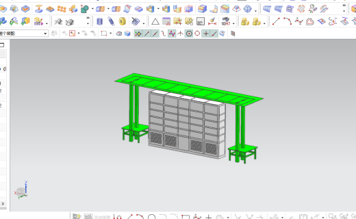 快递柜模型缩略图