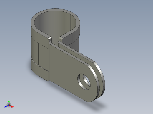 带氯丁橡胶插入件的+P+形夹