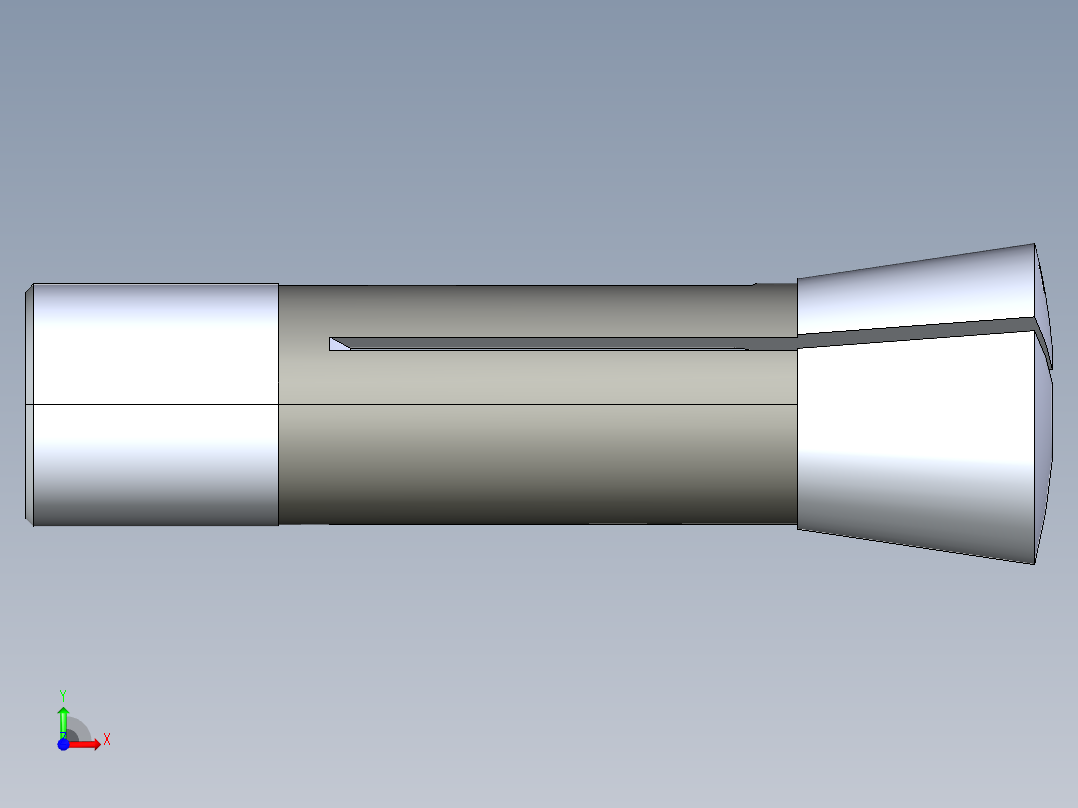 R8-夹头组-R8 COLLET 0.438.STEP前视图