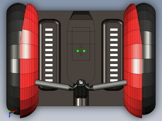 平衡车俯视缩略图