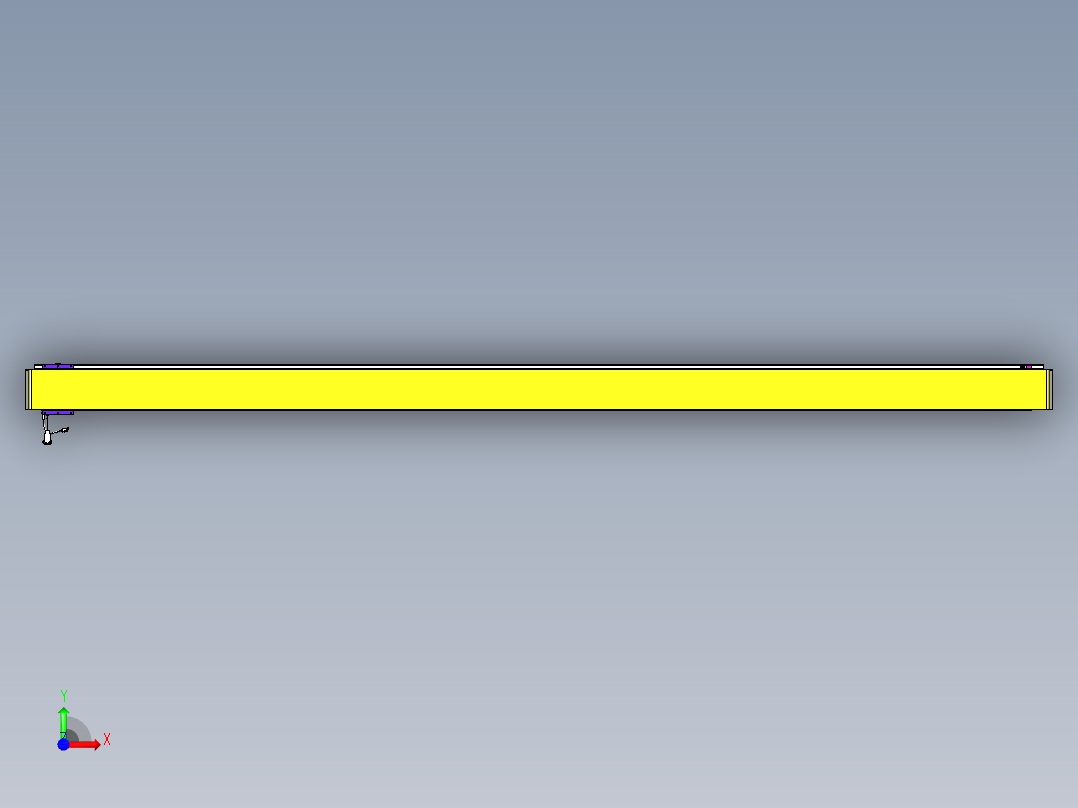 威洛博VL系列直线电机模组-VL14S1-S3350前视图