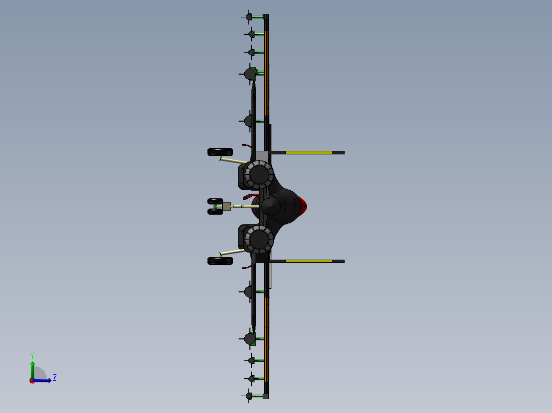 俄罗斯su27战斗机 3左视图
