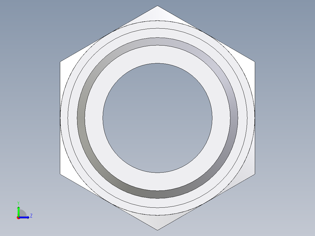 卡套式工业通用硬管接头EO_Male_Stud_connector_GE22LREDOMDCF左视图