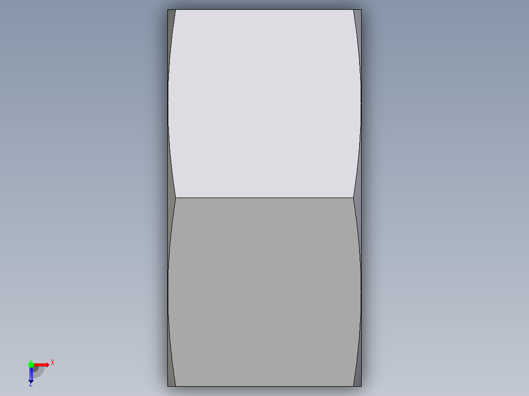 卡套式工业通用硬管接头EO_Nut_EO_24__Cone_end_M28LCFX俯视图