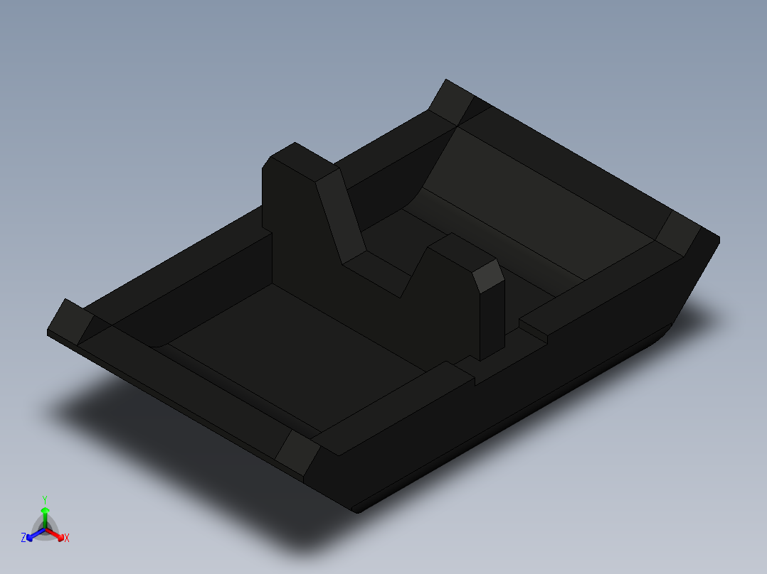 型材-BR 20X20 ANGLE BRACKET CAP KJN523513正等轴测图