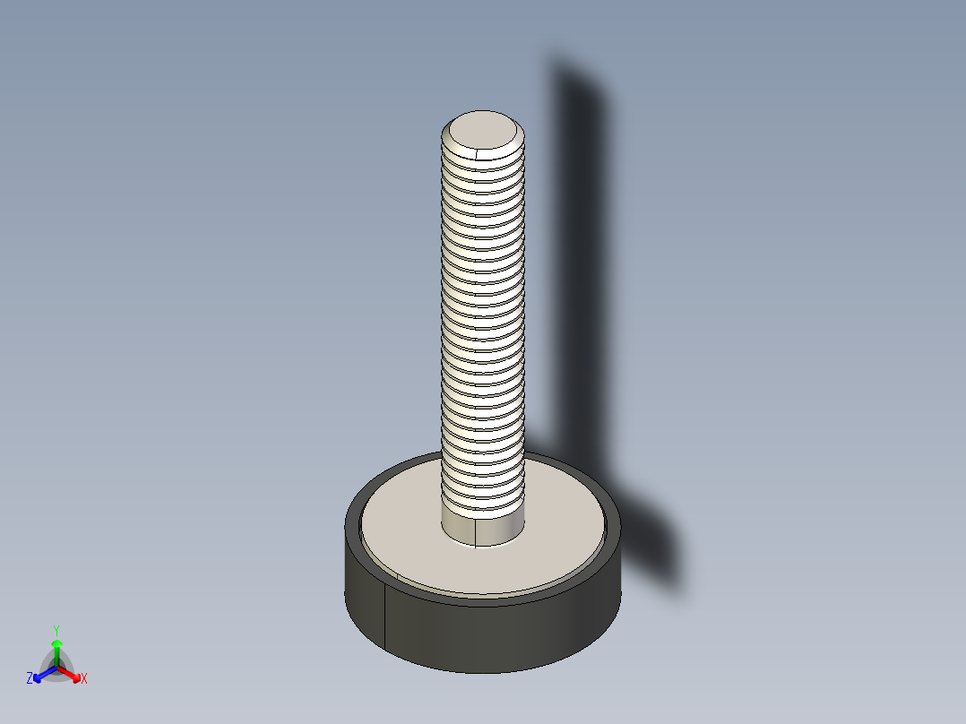 型材-KJN M6 _0 SMALL FOOT 3842518743正等轴测图