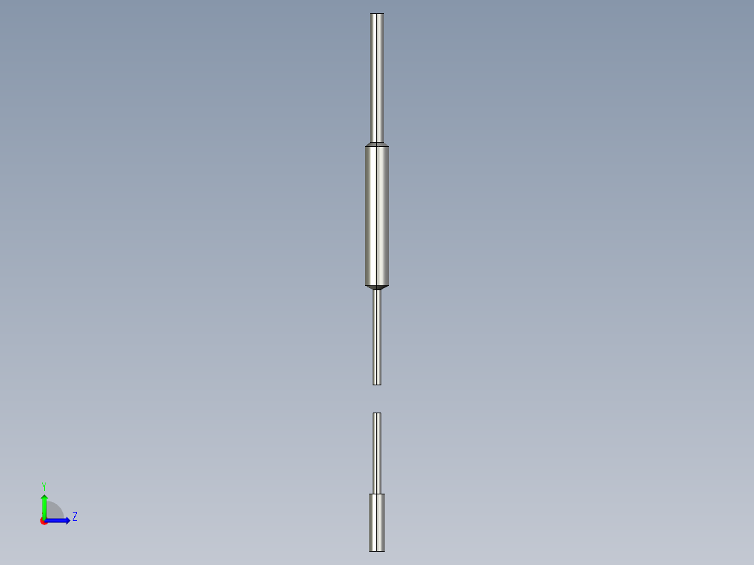 基恩士EM-038_kc图纸模型左视图