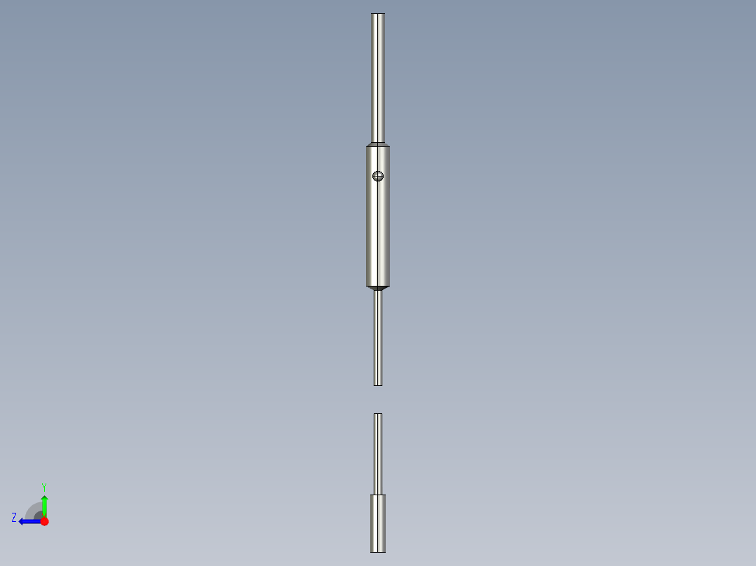 基恩士EM-038_kc图纸模型右视图