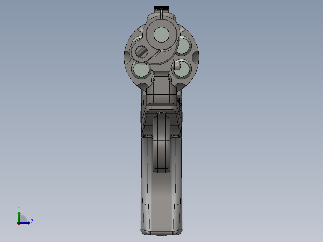 柯尔特45 SAA左视图