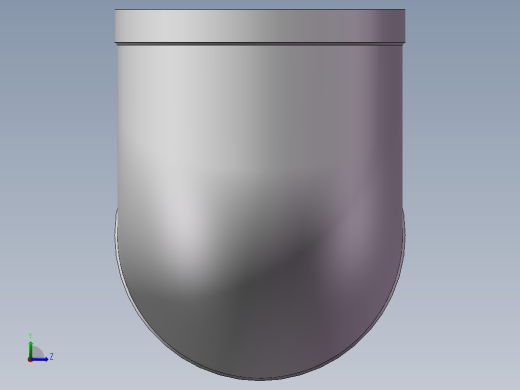 弯头-90°等径 DN100左视缩略图
