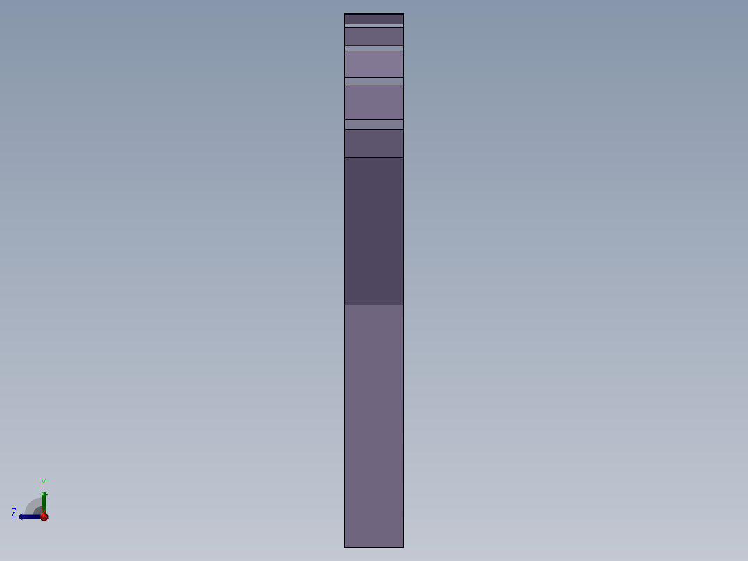 S31 扇形齿轮右视图