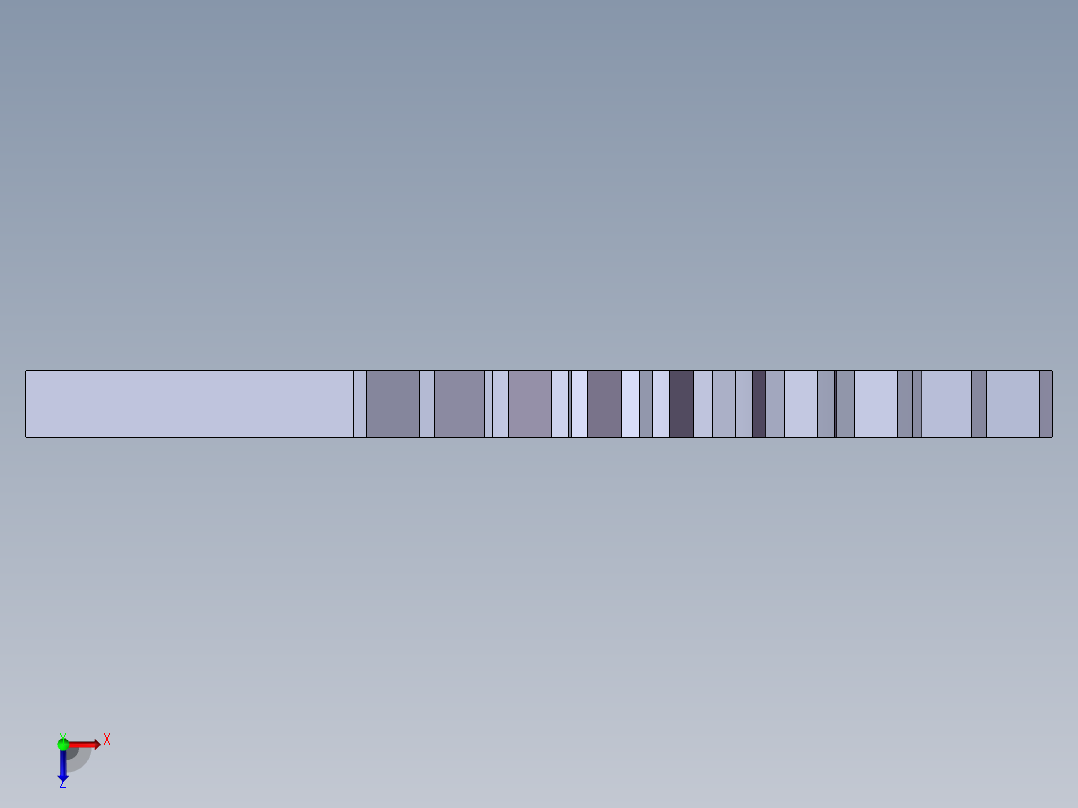 S31 扇形齿轮俯视图