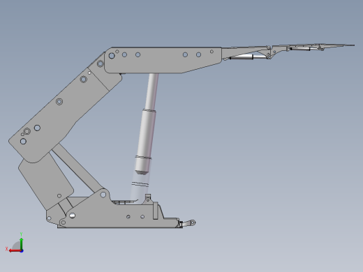 掩护式液压支架1415020后视缩略图