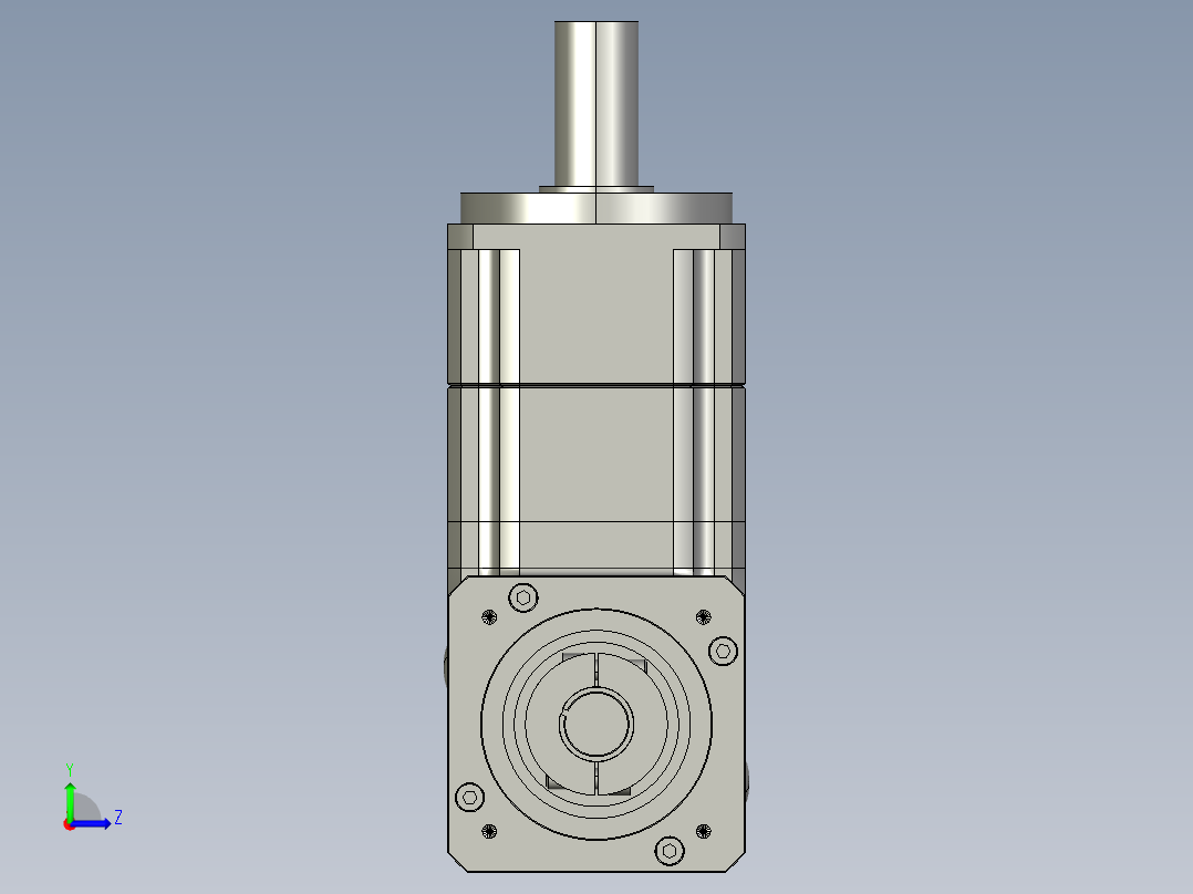 斜齿ZPGH142-L2 30-110-145-M8.STEP左视图