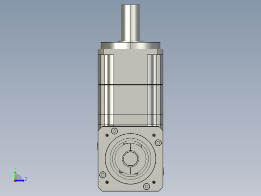 斜齿ZPGH142-L2 30-110-145-M8.STEP左视缩略图