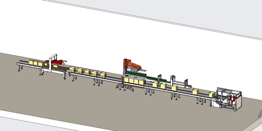 食品厂装箱方案creo缩略图