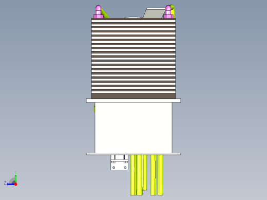 超小型液压系统集成设计右视缩略图