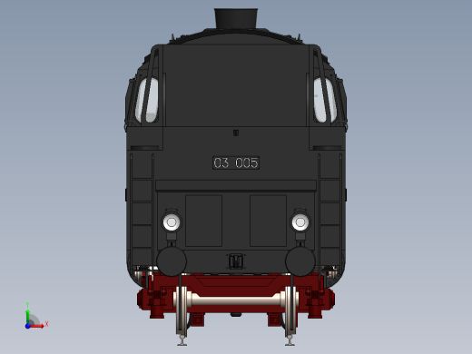 火车、动车、高铁(59)前视缩略图