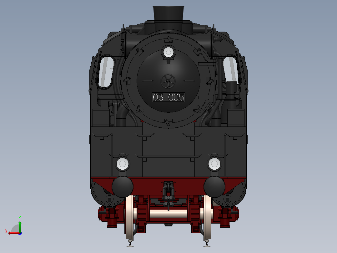 火车、动车、高铁(59)后视图