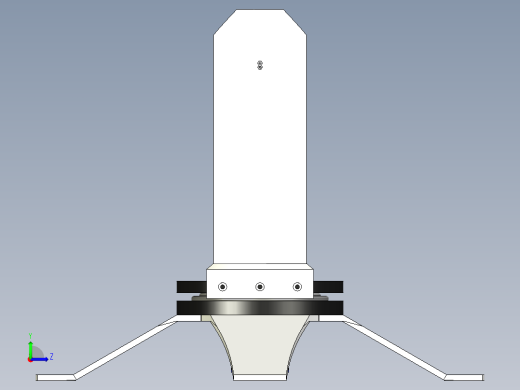 哨兵炮塔基地左视缩略图