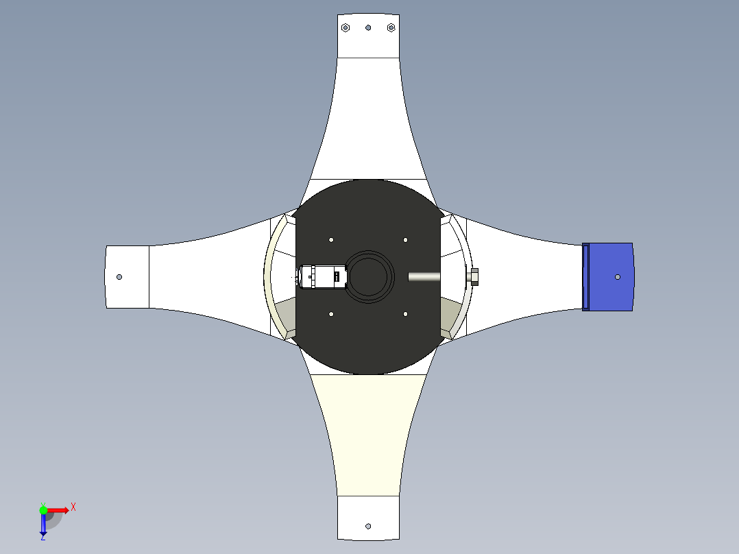 哨兵炮塔基地俯视图
