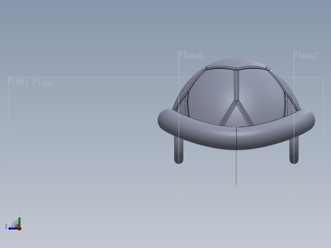 爪子刀、刀(5)右视图