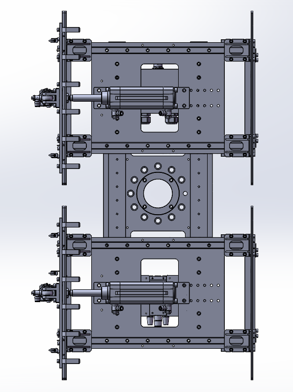 机器人用码垛夹具双工位