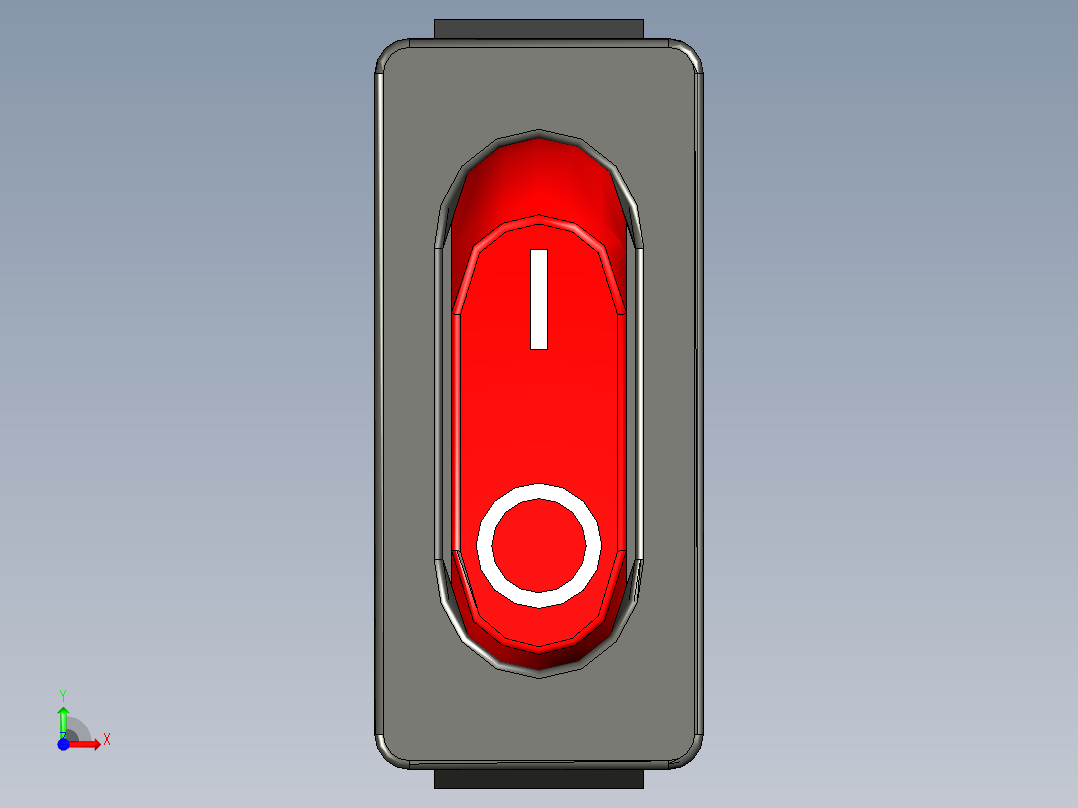 kcd1-110 9,5x2mm 开关前视图