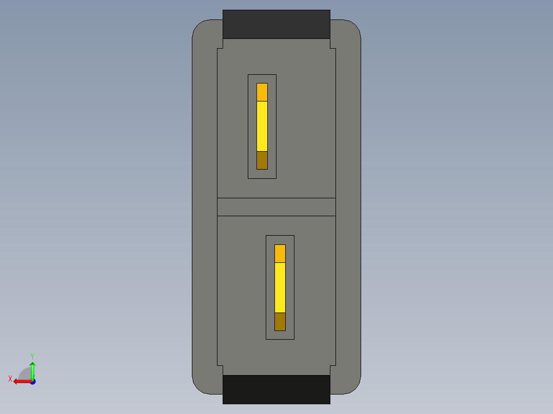kcd1-110 9,5x2mm 开关后视图