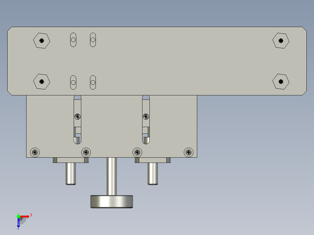 P127-SHY-加热段吹风部分俯视图
