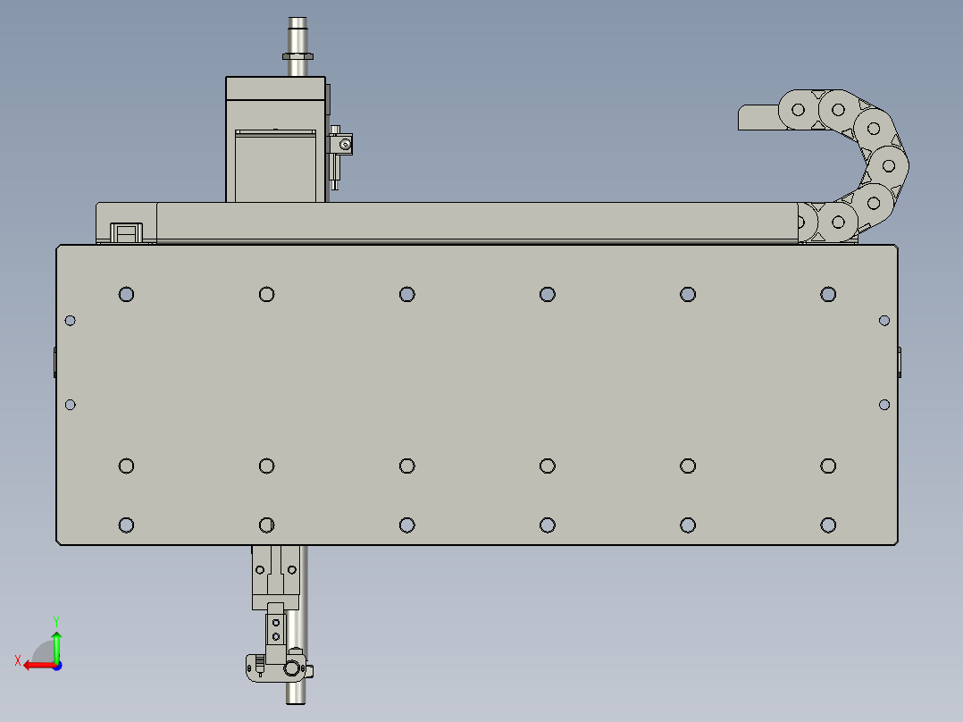 BBBB-正负极片装配机械手后视图