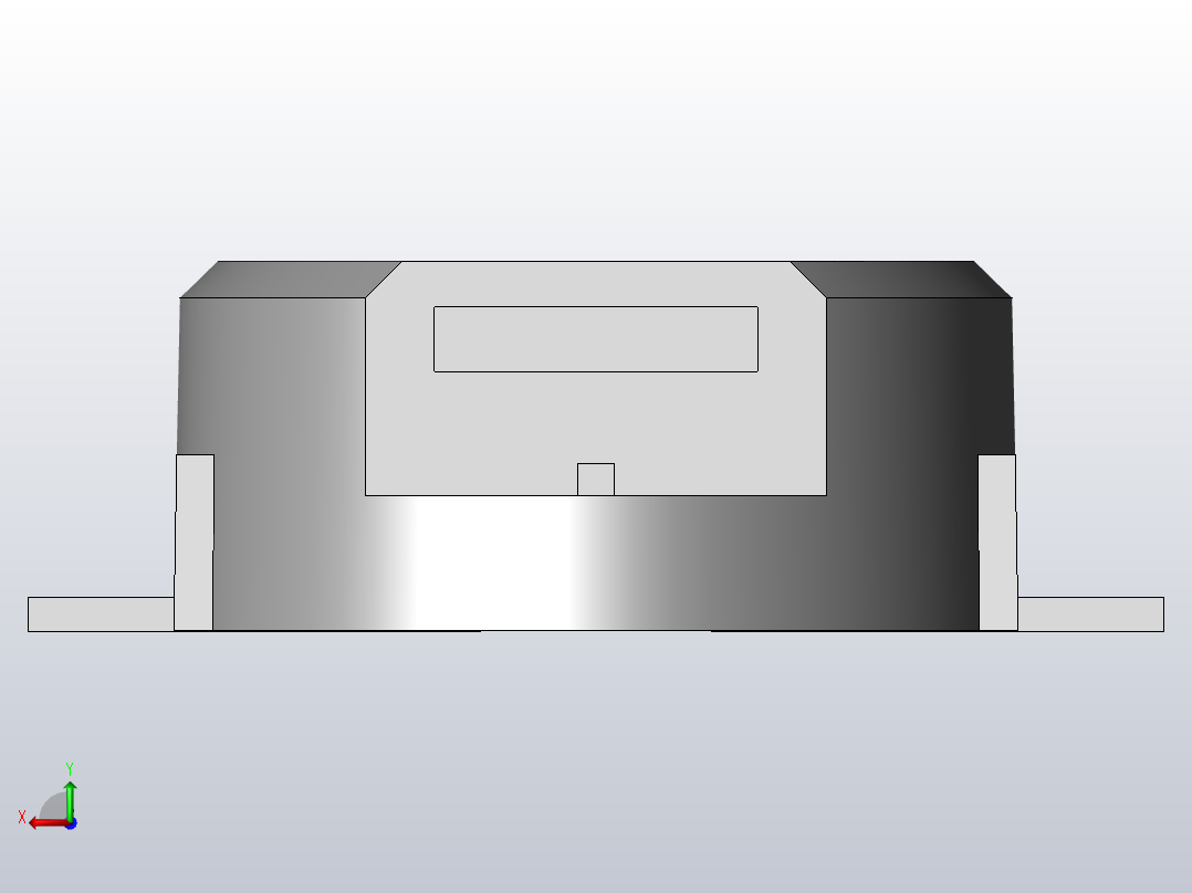 电子器件Buzzer (Speaker) SMD后视图