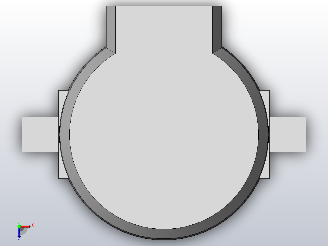 电子器件Buzzer (Speaker) SMD俯视图