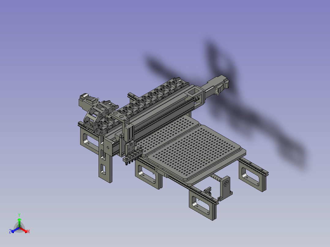 CB-装盘1116ZP装盘组装配体胶盘移位组SLDASC主视图
