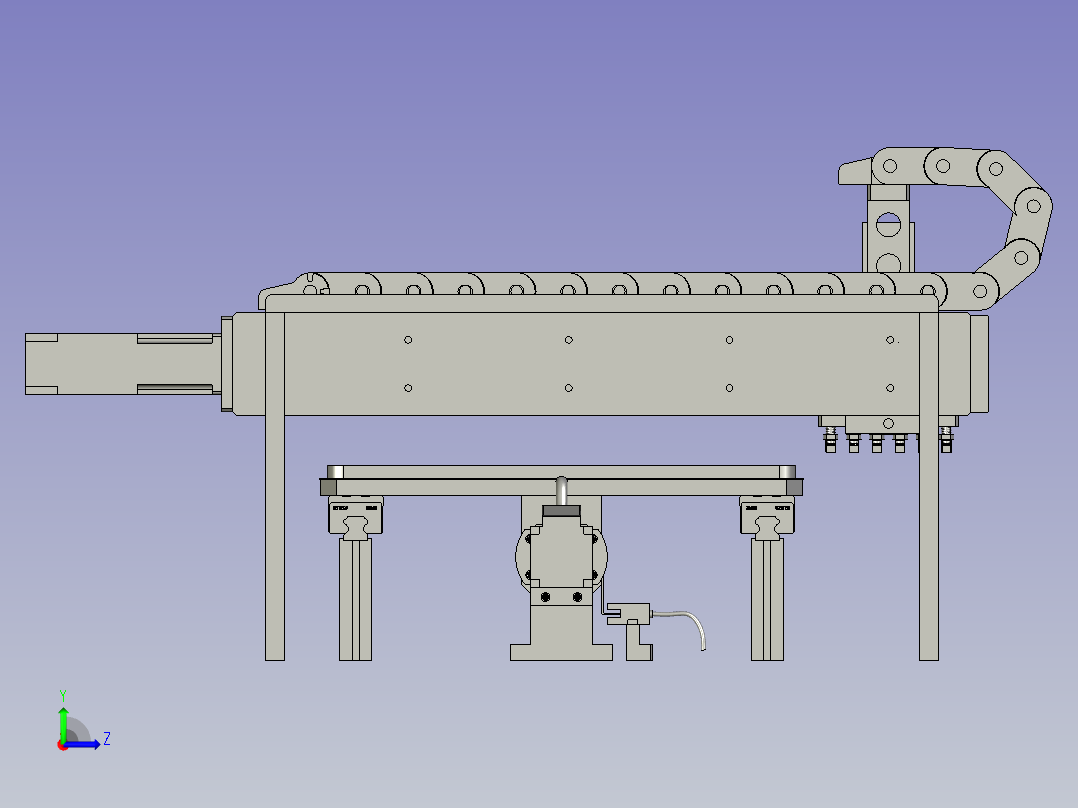 CB-装盘1116ZP装盘组装配体胶盘移位组SLDASC左视图