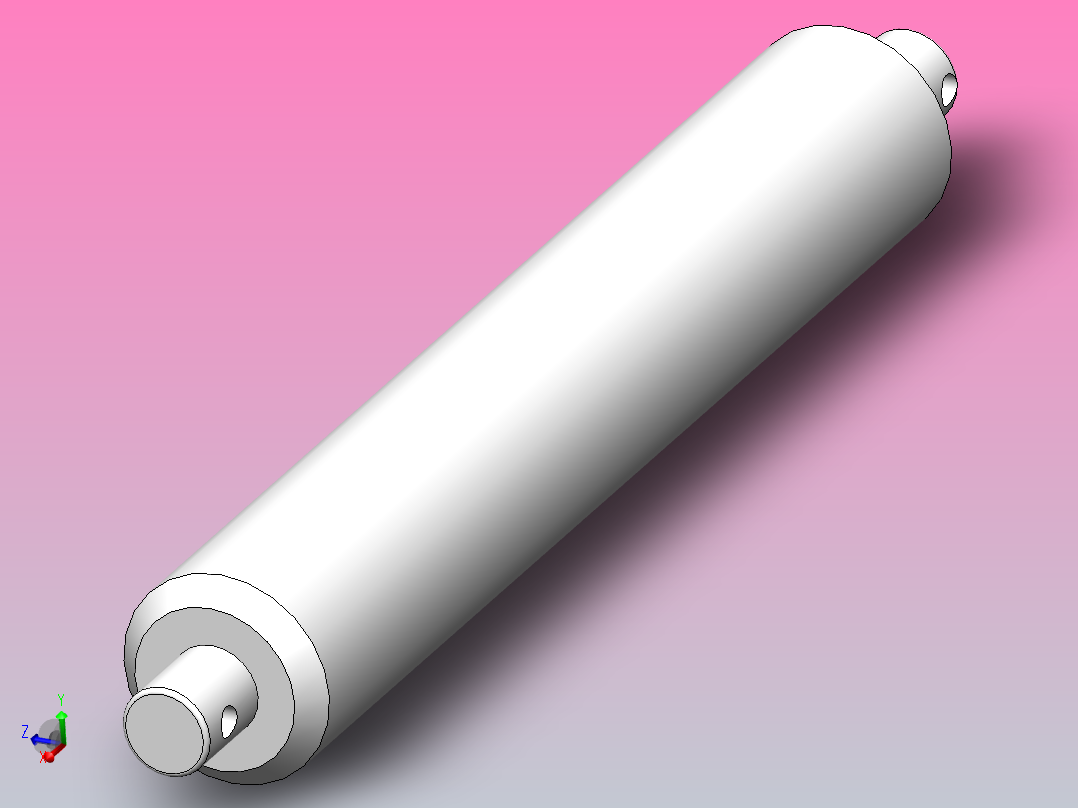 2000N笔式电动推杆(ZJWSN-BS)[ZJWSN-BS-S50]主视图