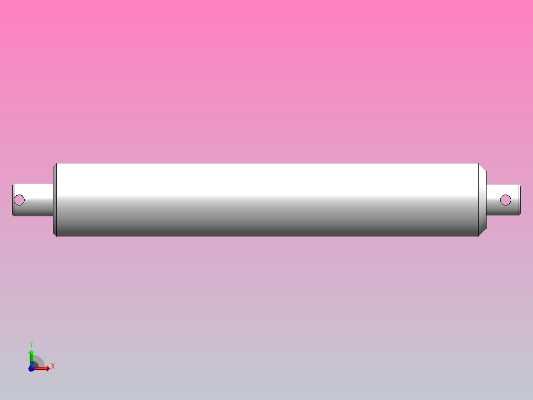 2000N笔式电动推杆(ZJWSN-BS)[ZJWSN-BS-S50]前视图