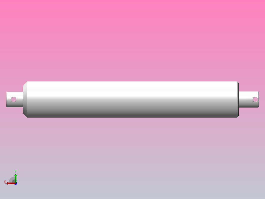 2000N笔式电动推杆(ZJWSN-BS)[ZJWSN-BS-S50]后视图