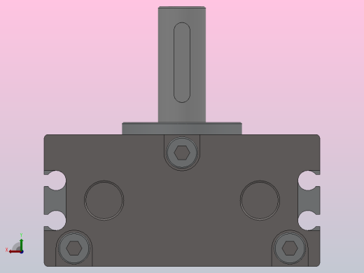 薄型摆动气缸HCRQ2系列[HCDRQ2BS30-90C]后视缩略图