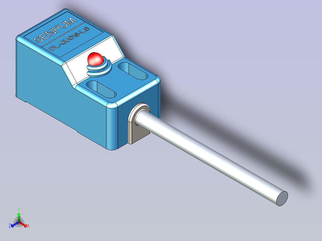 深浦接近传感器 DL-QM018主视图