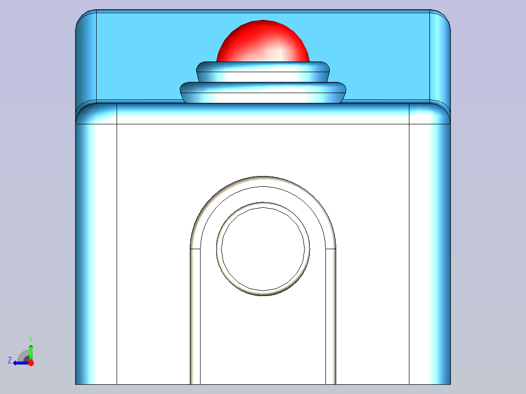 深浦接近传感器 DL-QM018右视图