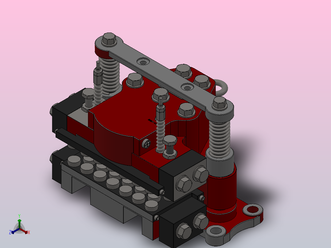 SBD55-02系列液压盘式制动器_SBD55-F02-600×30-RL.WL.1.J主视图