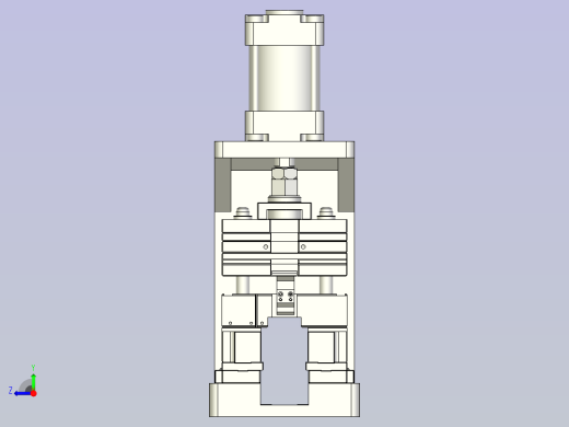 7合一SD卡端插针3D模型右视缩略图